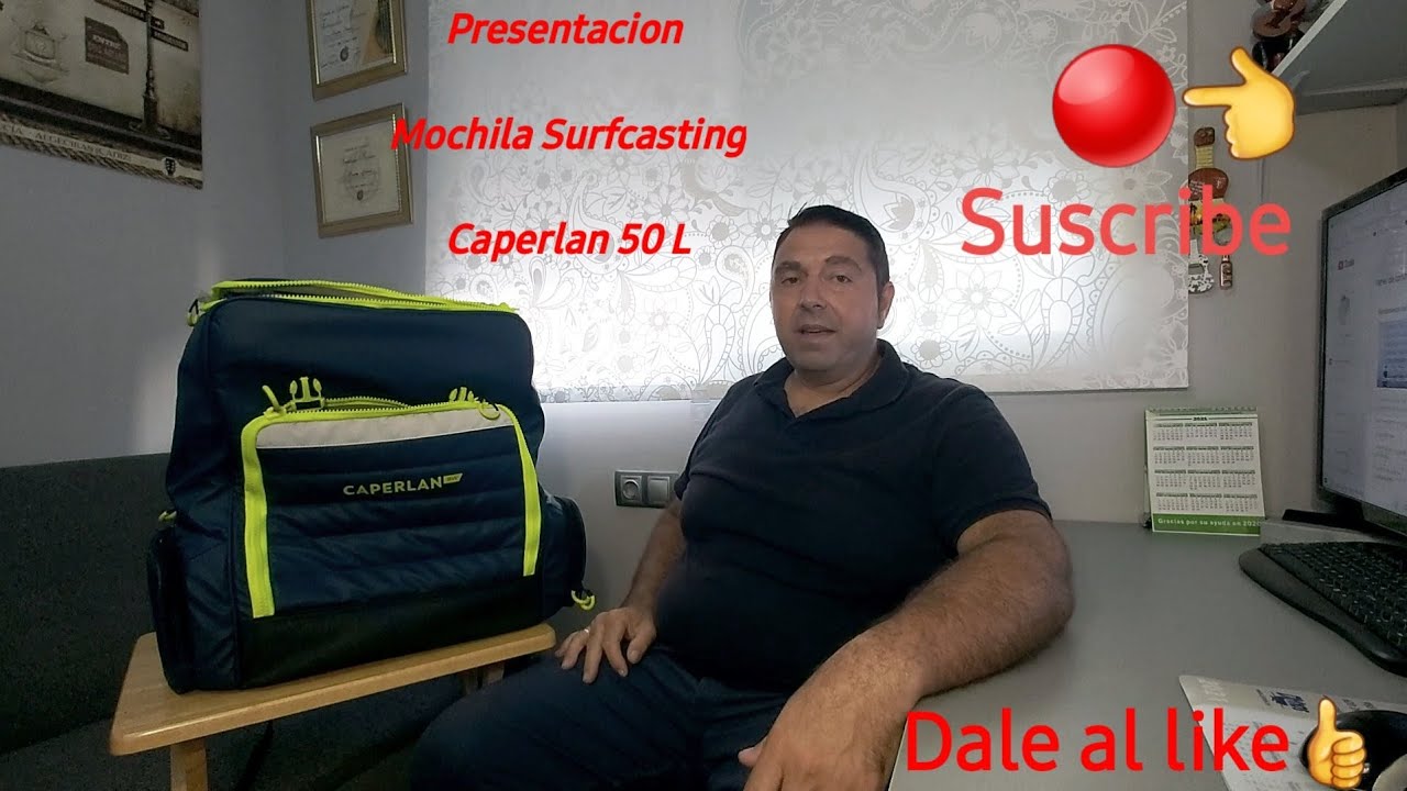 Mochila Pesca Surfcasting 50 Litros