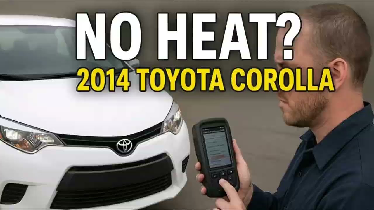 Toyota Corolla 2014 года: Неисправность системы отопления не решена - Диагностика и ремонт привод...