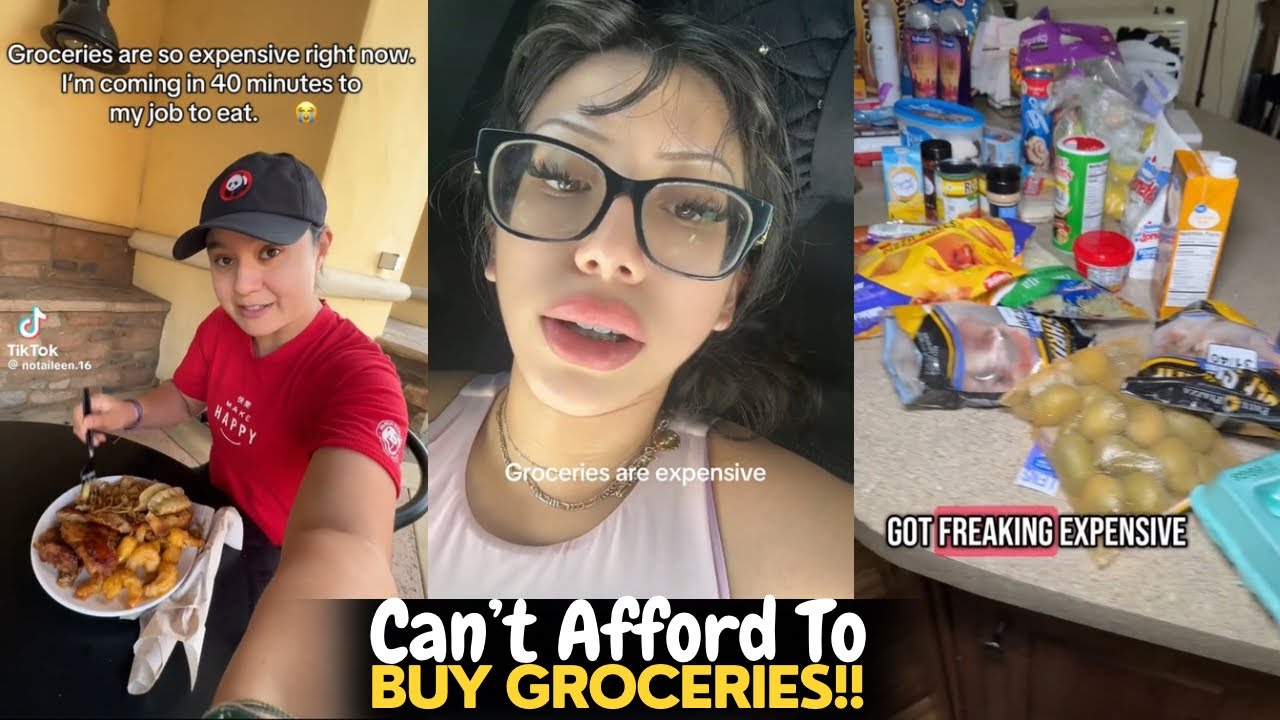 People Can’t Afford Groceries Cost Of Living Crisis YouTube