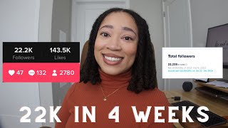 How I gained 22,000 followers on TikTok in 1 month by life and numbers 214 views 1 year ago 19 minutes