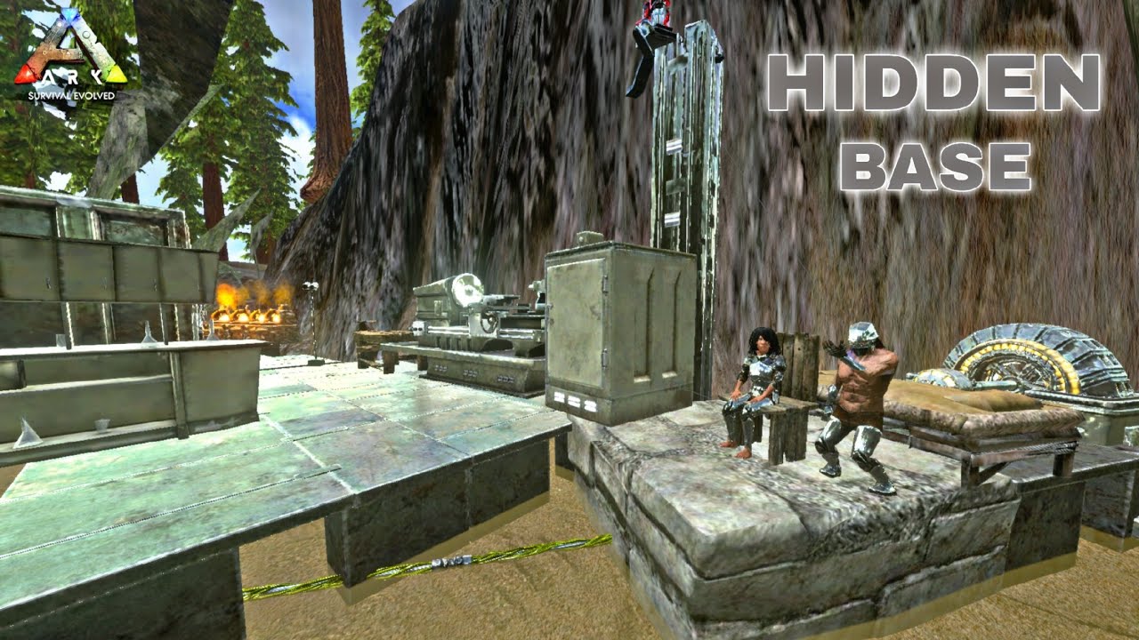 Ark Mobile PvP | hidden base