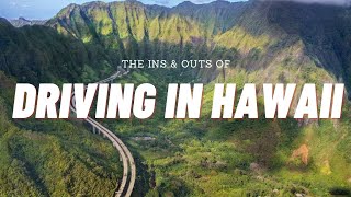 THE INS/OUTS OF DRIVING IN HAWAII! (Shipping Cars, Traffic, Registration Costs, Commutes, Roads,