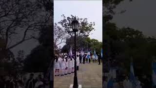 Izamiento Pabellón en Berón de Astrada 9 de julio de 2023