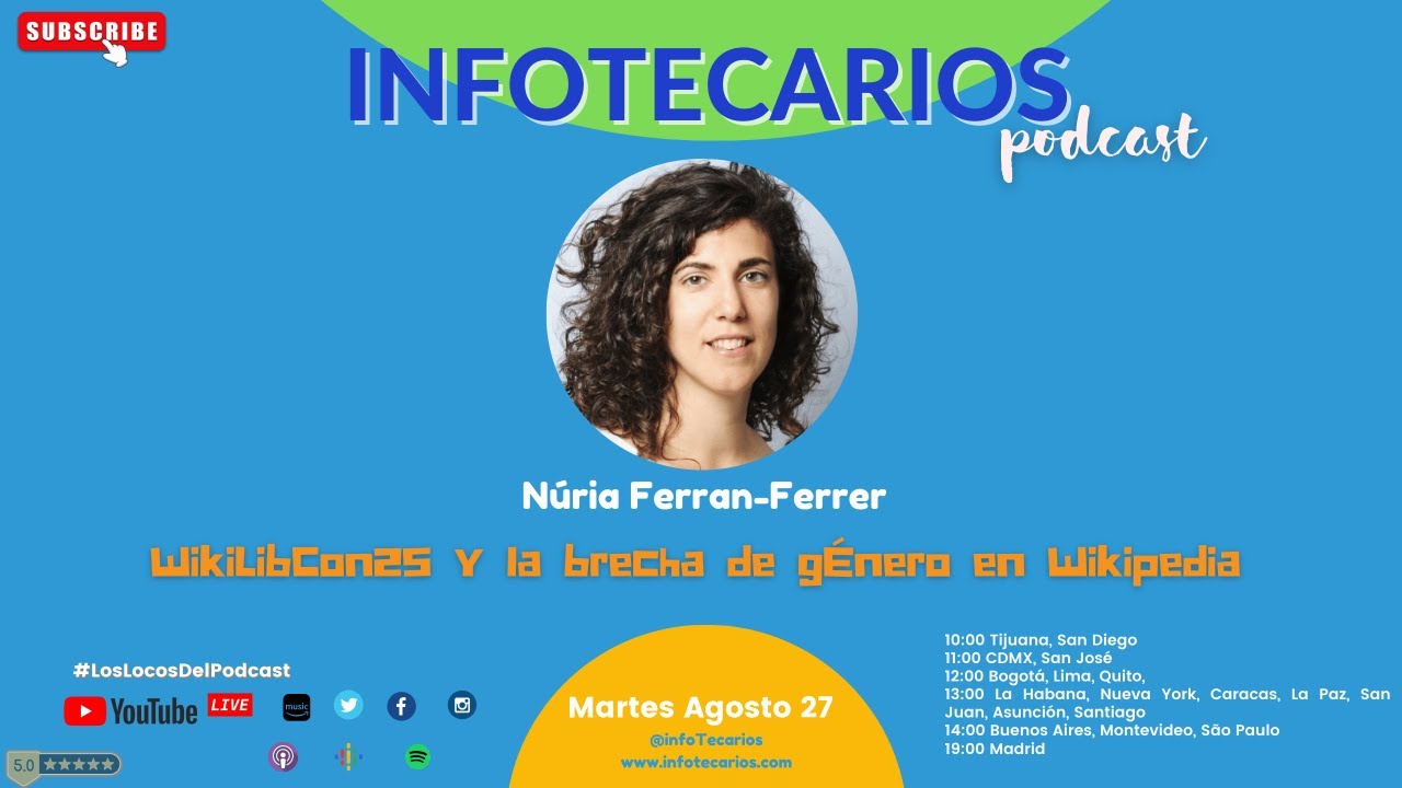 InfoTecarios Podcast 201 WikiLibCon25 Y La Brecha De G nero En infotecarios-podcast-201-wikilibcon25-y-la-brecha-de-g-nero-en