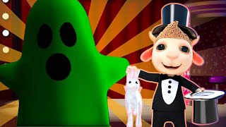 Magician and Ghosts🤹‍♂️👻🎩First Magic Show🤹‍♂️👻🎩Magic Hat and the Rabbit from it