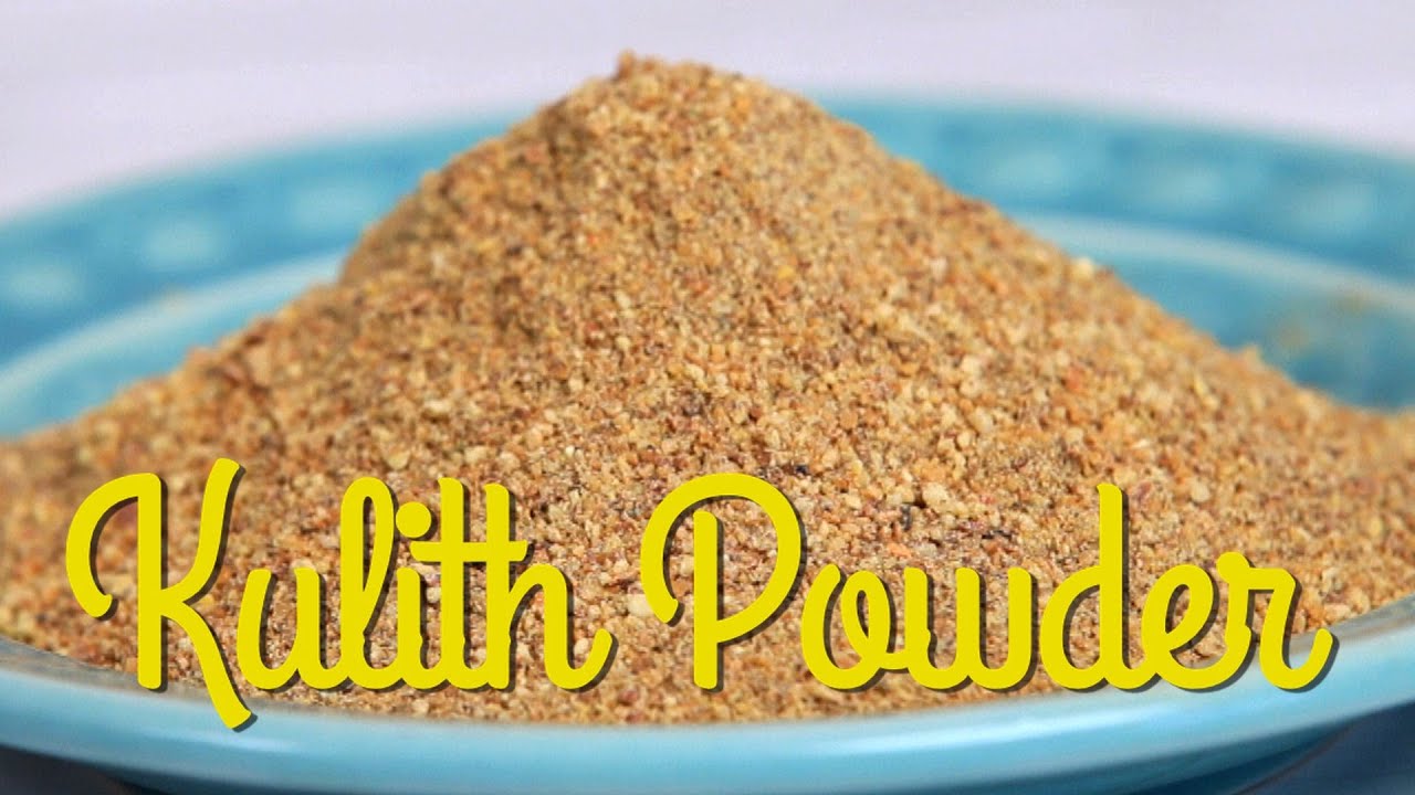 Kulith Powder / Horse Gram Powder || Preetha Srinivasan | India Food Network