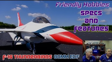 E-flite F-16 Thunderbirds 80mm EDF Review