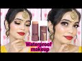 Waterproof wedding makeup using olivia pan stick || indian beauty