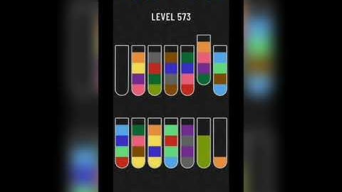 Water sort puzzle level 573