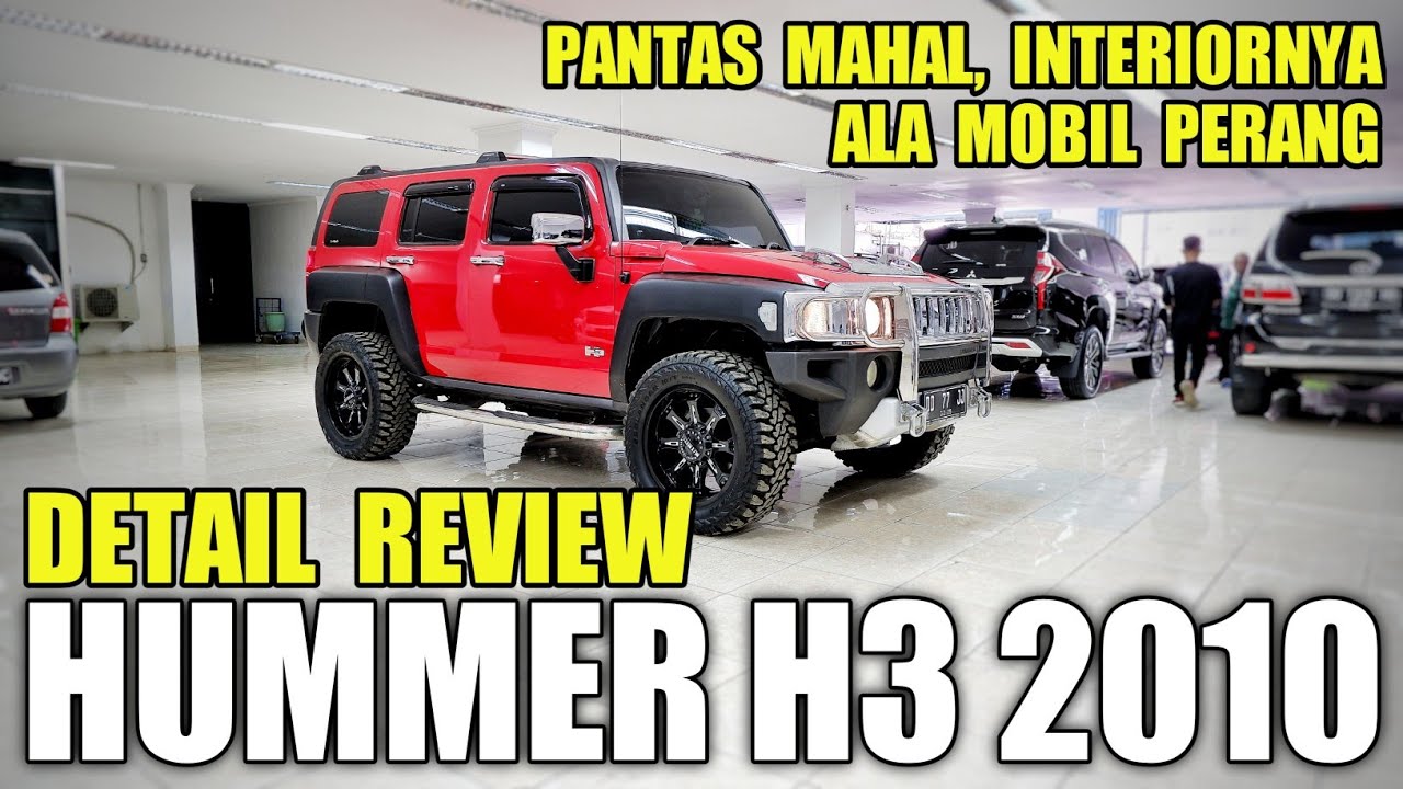 Detail Review Hummer H3 Bekas 2010 | Garangnya Berasa Mobil Perang 