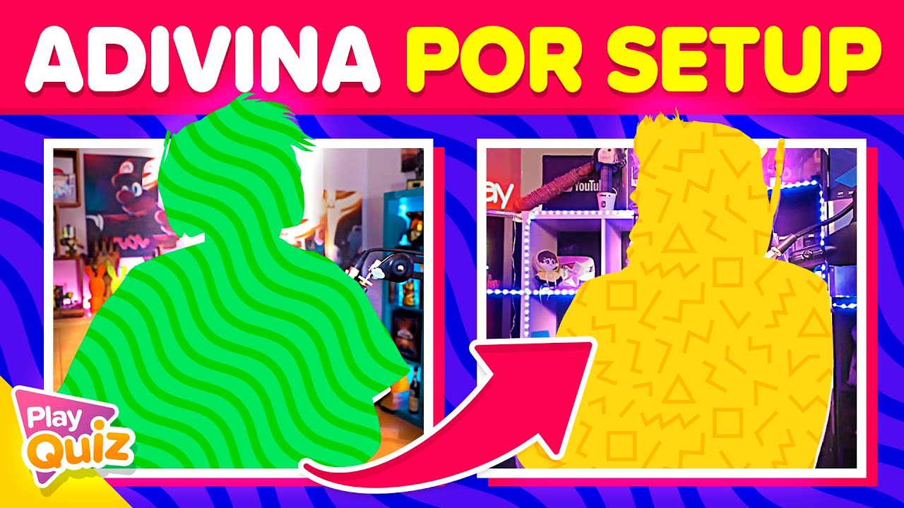 Adivina el Streamer por su Setup ?️?? | ¿Quién es? | Reto PlayQuiz  Trivia - YouTube