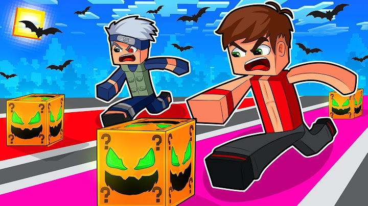 ماين كرافت سباق بلوكات حظ الرعب!😱 (مع أوتاكو و رحومي)🔥 - Lucky Block Race