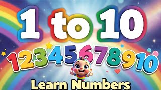 Learn numbers 1 to 10 #babylearningvideo #educationalvideo