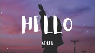 Adele - Hello (Lyrics) 'hello from the other side'