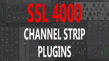SSL 4000 Channel Strip Plugins