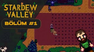 ÇİFTLİĞE YERLEŞİYORUZ! | Stardew Valley 1.6 #1