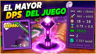 [SORTEO ACTIVO] MUCHO DAÑO PERO ¿ES UTIL? ANALISIS PLASMA STEM EN GARDEN TOWER DEFENSE