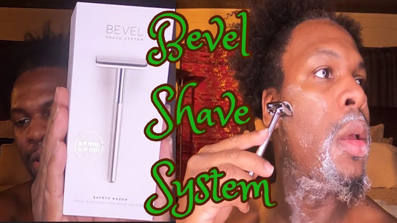 Bevel Shave System Bevel Razer Shave Cream and Restoring Balm First