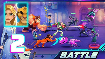 Disney Heroes: Battle Mode - Gameplay Walkthrough Part 2 (iOS, Android)