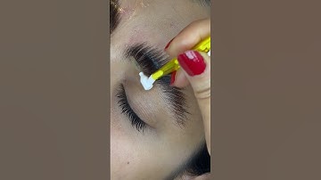 Brow Lamination at Home in 2025 😍 | Easy & Long-Lasting! #shorts