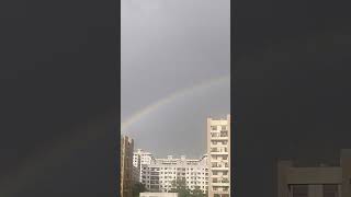 Rainbow #rainbow #rain #sun