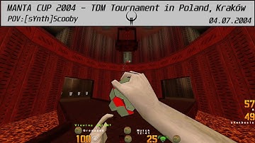 QUAKE 2 | MANTA CUP 2004 | sYnth vs aK | q2dm3 - POV Scooby