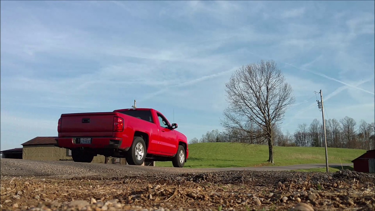 2015 Silverado Kooks Headers with Gibson Race M.W.A Muffler YouTube