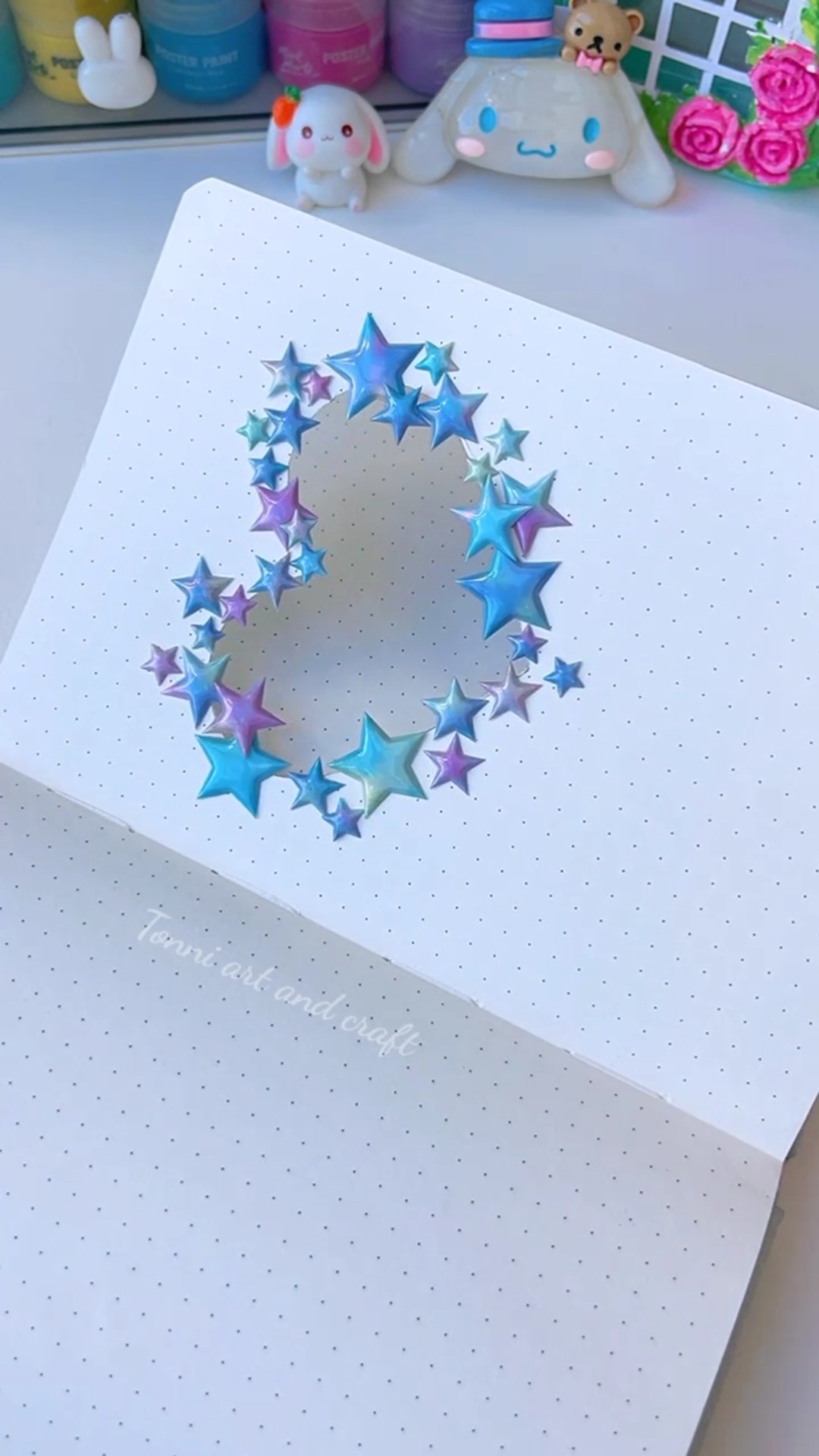 ♡ PAPER NOTES DOODLE ♡ Very Easy (try it) ?✨ #shorts #tonniartandcraft #craft #art #love