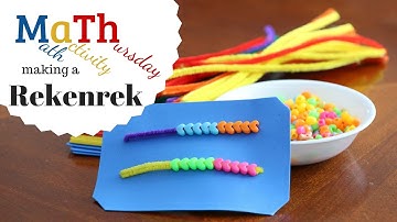 #Math Activity Thursday: Making a Rekenrek for number sense 0-20, addition & subtraction