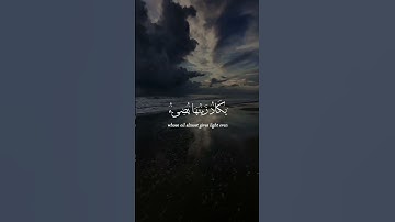 أكتب شئ تأجر عليه| سورة نور الايه 35 القارئ ماهر المعيقلي 🎧 #اكسبلور #راحة_نفسية
