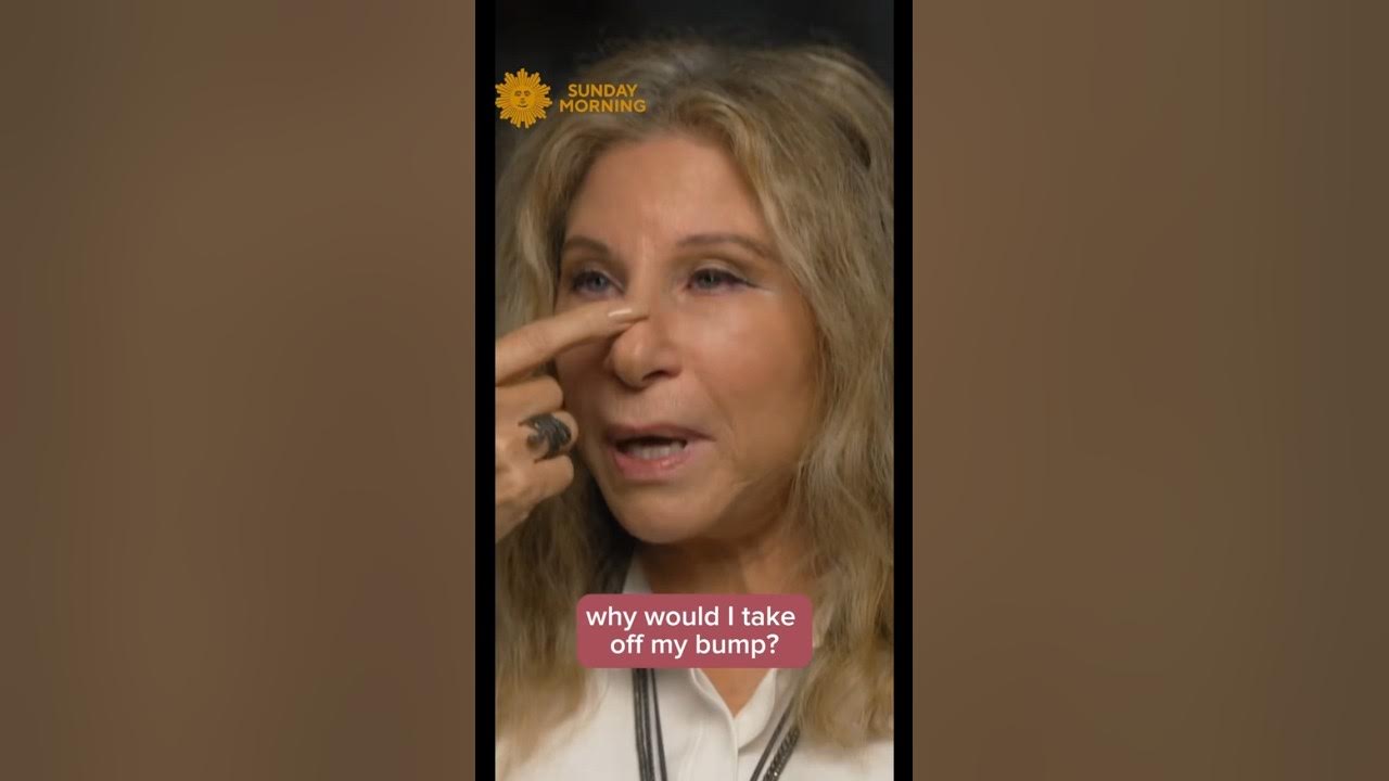 Barbra Streisand on embracing her iconic nose #shorts Barbra Streisand on embracing her iconic nose #shorts