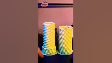 Knurled Twist Container 3D Print By Made In Space #SHORTS