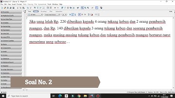 Turorial penggunaan Maple 17 untuk menyelesaikan persoalan matematika