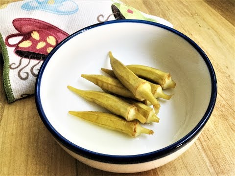 PICKLED OKRA RECIPE l Crunchy, Easy and Not Slimy