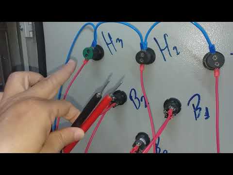 Comandos Elétricos: Aula 62 - Teste série - Partida Direta com reversão