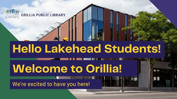 Welcome Lakehead Students!