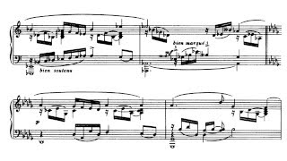 Francis Poulenc ‒ Mélancolie, FP 105 chords
