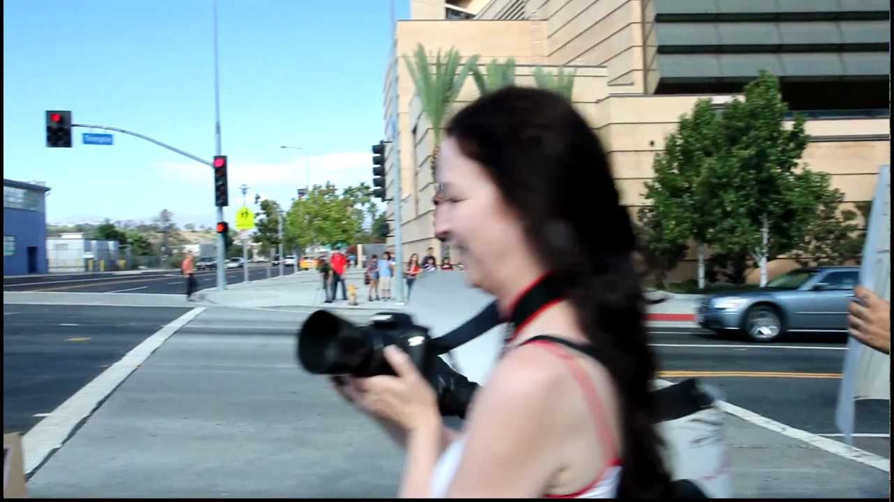 Occupy LA Day 3 Joins the Teachers of California RAW VIDEO