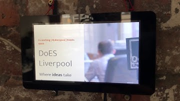 Balena / Docker Embedded Linux Chromium Kiosk Display