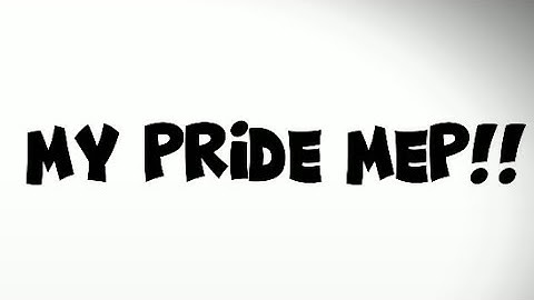 CLOSED/ My pride mep for pride month 🏳️‍🌈/ Rules & parts in description/ "you need to calm down"
