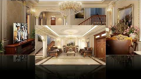 Đẹp Mê Mẫu Nội Thất Gỗ Gõ Tân Cổ Điển Biệt Thự Đẹp Tại Tuyên Quang