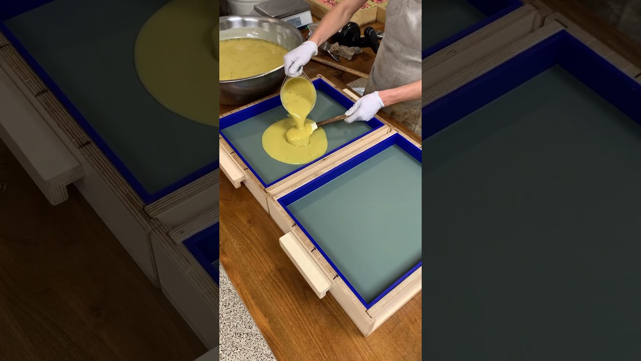 Soap pouring and cutting😍😍 