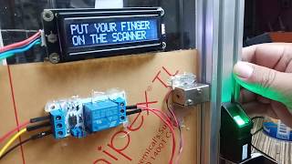 How to make Fingerprint Door Lock with Arduino - DFRobot