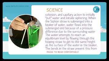 Science behind our Liquid Siphoning Video