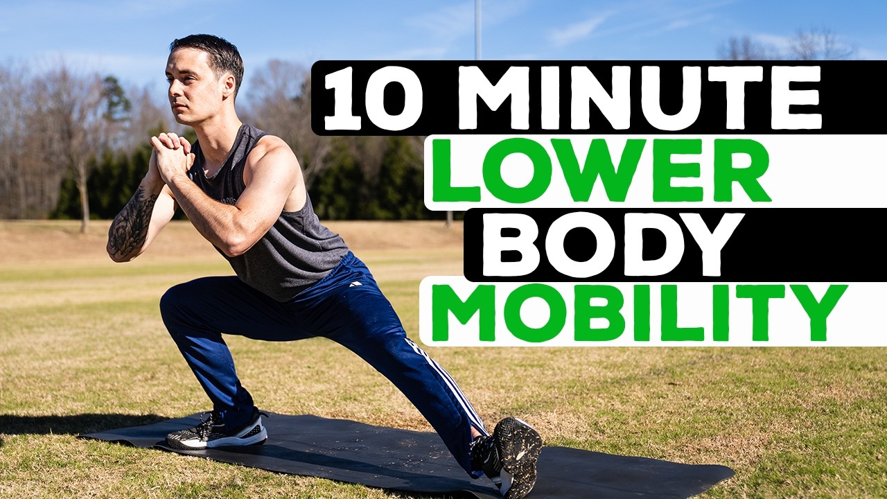 Lower Body Mobility Routine 10 Minute Lower Body Mobility Routine | Hips, Knees & Ankles - YouTube
