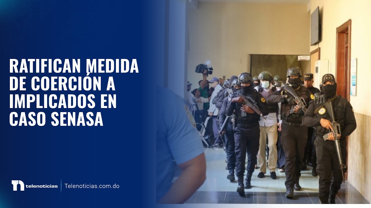 Ratifican medida de coerción a imputados en caso SENASA