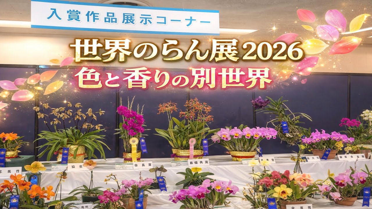 4K] Sunshine City World Orchid Exhibition 2026 - YouTube