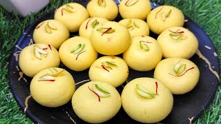 Kesar Peda Recipe I No Khoya No Mawa 10 Minute Milk Peda | рдХреЗрд╕рд░ рдкреЗрдбрд╝рд╛ |