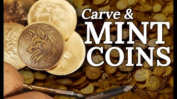 Carving and Minting Custom Coins at Home!