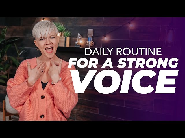 Daily Vocal Routine for a Strong Voice 🙌 (MP3 Downloads) class=